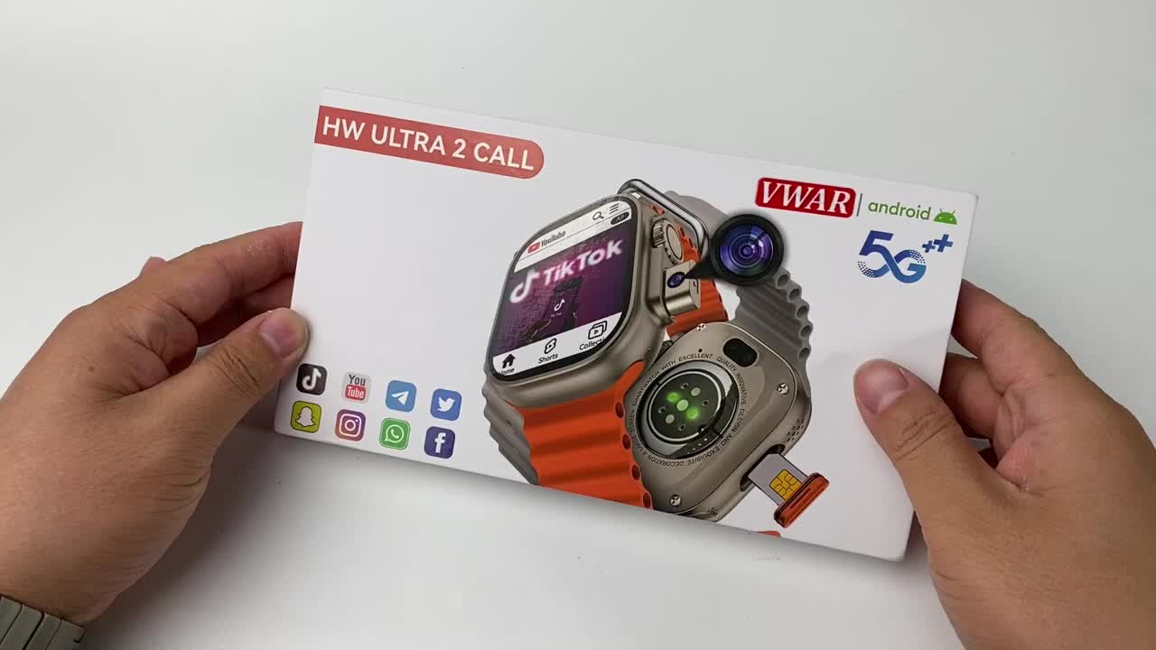 HW Ultra 2 Call Smartwatch 5G Android System 2+16GB Dual Camera