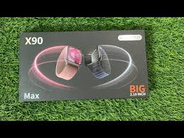 X90 Max 2.19" IPS HD Bluetooth Calling Smart Watch