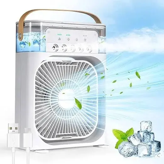 Rechargeable High Quality Air Cooler Fan 3 moods Speed or 5 air