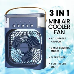 Non-Rechargeable High Quality Air Cooler Fan 3 moods Speed or 5 air